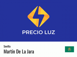 Precio luz hoy horas Martín De La Jara