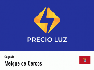 Precio luz hoy horas Melque de Cercos