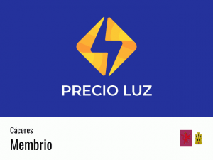 Precio luz hoy horas Membrio