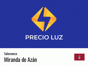 Precio luz hoy horas Miranda de Azán