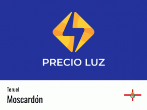 Precio luz hoy horas Moscardón