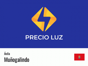 Precio luz hoy horas Muñogalindo