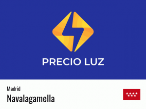 Precio luz hoy horas Navalagamella