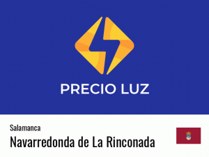 Precio luz hoy horas Navarredonda de La Rinconada