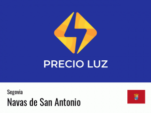 Precio luz hoy horas Navas de San Antonio