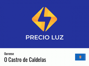 Precio luz hoy horas O Castro de Caldelas