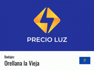 Precio luz hoy horas Orellana la Vieja