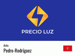 Precio luz hoy horas Pedro-Rodríguez