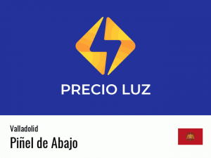 Precio luz hoy horas Piñel de Abajo