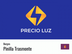 Precio luz hoy horas Pinilla Trasmonte