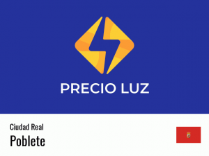 Precio luz hoy horas Poblete