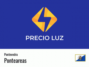 Precio luz hoy horas Ponteareas