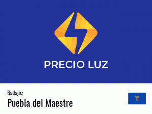 Precio luz hoy horas Puebla del Maestre