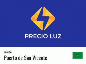 Precio luz hoy horas Puerto de San Vicente