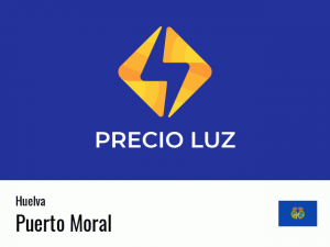 Precio luz hoy horas Puerto Moral