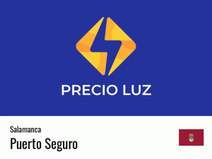 Precio luz hoy horas Puerto Seguro