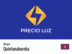 Precio luz hoy horas Quintanabureba