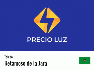 Precio luz hoy horas Retamoso de la Jara