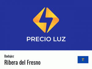 Precio luz hoy horas Ribera del Fresno