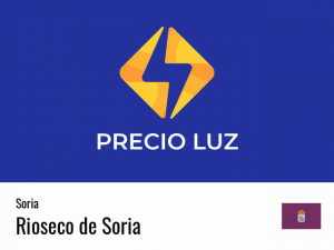 Precio luz hoy horas Rioseco de Soria