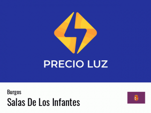 Precio luz hoy horas Salas De Los Infantes