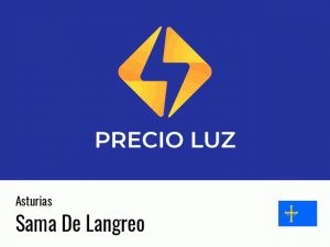 Precio luz hoy horas Sama De Langreo