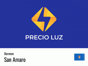 Precio luz hoy horas San Amaro