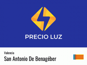 Precio luz hoy horas San Antonio De Benagéber