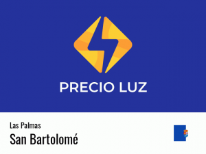 Precio luz hoy horas San Bartolomé