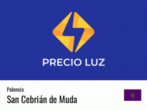 Precio luz hoy horas San Cebrián de Muda