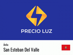 Precio luz hoy horas San Esteban Del Valle