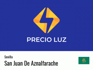 Precio luz hoy horas San Juan De Aznalfarache