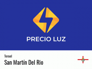 Precio luz hoy horas San Martín Del Rio