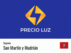 Precio luz hoy horas San Martín y Mudrián