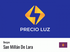 Precio luz hoy horas San Millán De Lara