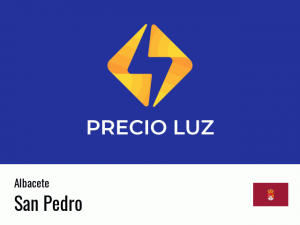 Precio luz hoy horas San Pedro