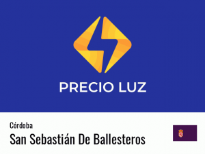 Precio luz hoy horas San Sebastián De Ballesteros