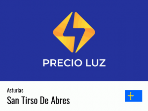 Precio luz hoy horas San Tirso De Abres
