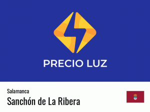 Precio luz hoy horas Sanchón de La Ribera