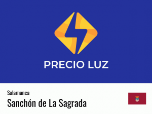 Precio luz hoy horas Sanchón de La Sagrada