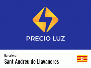 Precio luz hoy horas Sant Andreu de Llavaneres