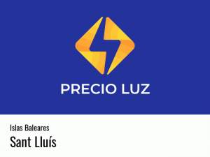 Precio luz hoy horas Sant Lluís