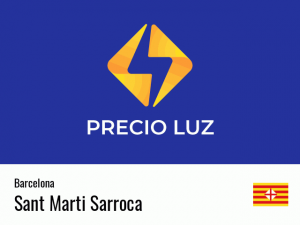 Precio luz hoy horas Sant Marti Sarroca