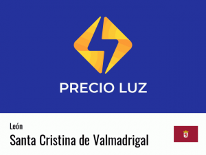 Precio luz hoy horas Santa Cristina de Valmadrigal
