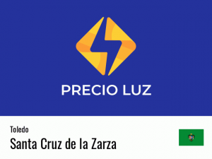 Precio luz hoy horas Santa Cruz de la Zarza