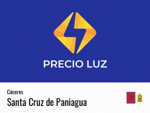 Precio luz hoy horas Santa Cruz de Paniagua