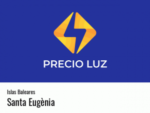 Precio luz hoy horas Santa Eugènia