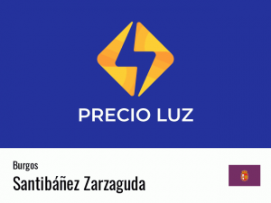 Precio luz hoy horas Santibáñez Zarzaguda