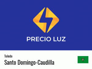 Precio luz hoy horas Santo Domingo-Caudilla