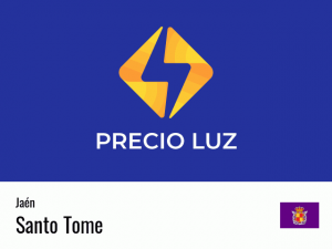 Precio luz hoy horas Santo Tome